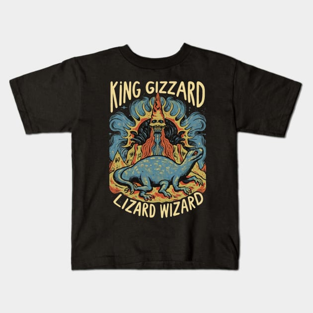 This Is King Gizzard & Lizard Wizard Kids T-Shirt by Aldrvnd